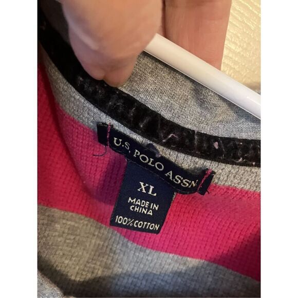 US Polo Association Vee Neck Thermal Top XL - Picture 5 of 8